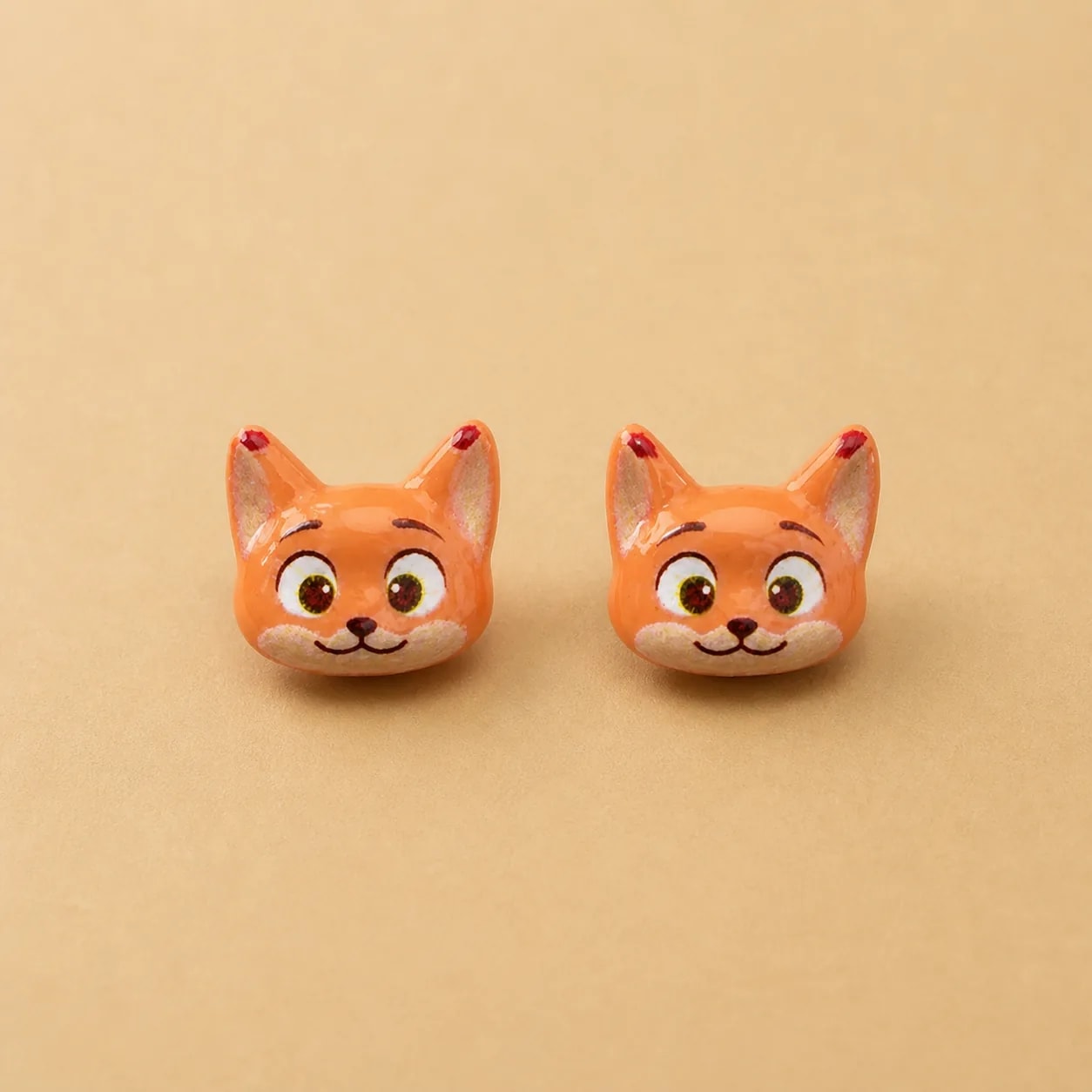 Sunny Whiskers Studs