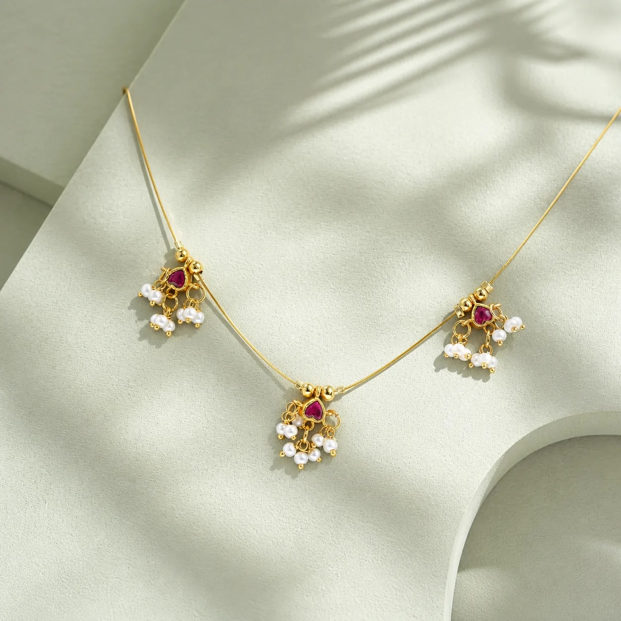 Tiny Heart Invisible Necklace