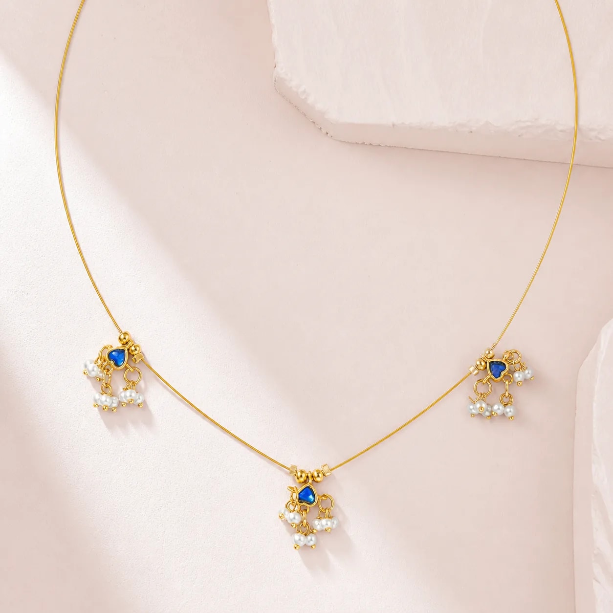 Tiny Heart Invisible Necklace
