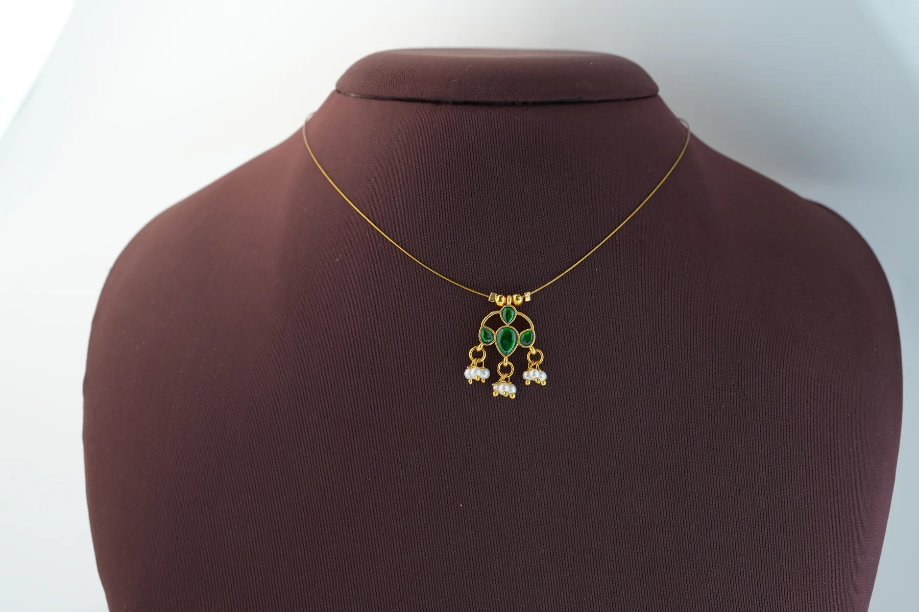 Jhumar Jadau Invisible Necklace