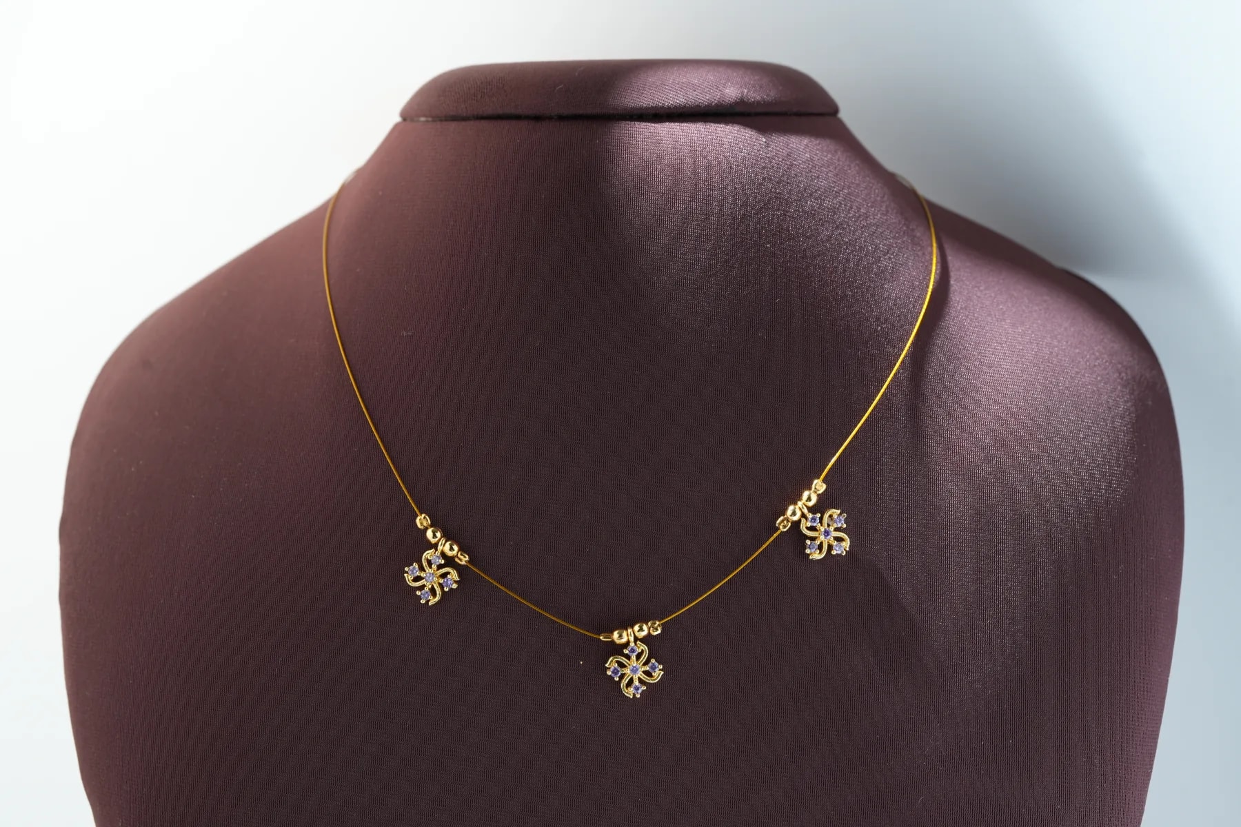 Buttercup Invisible Necklace (3 Charms)
