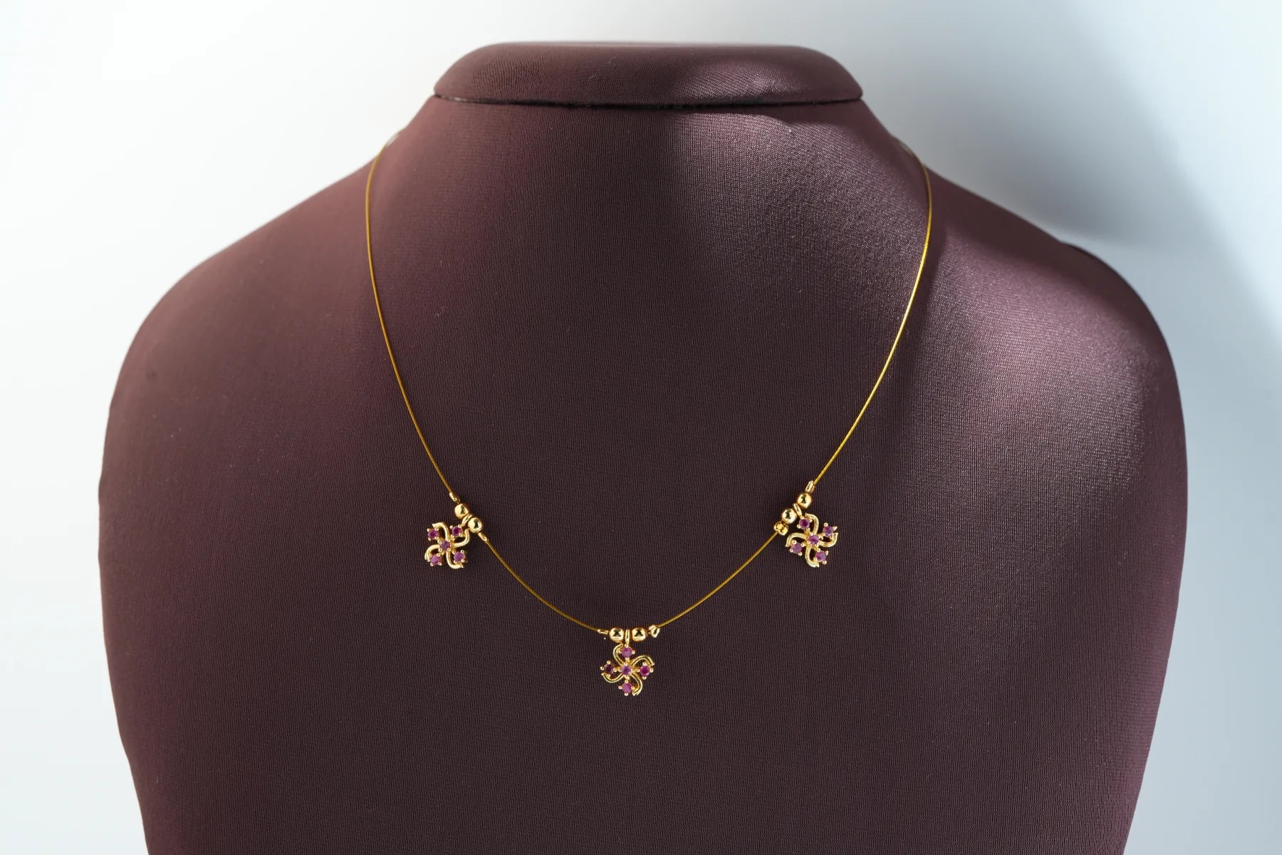 Buttercup Invisible Necklace (3 Charms)