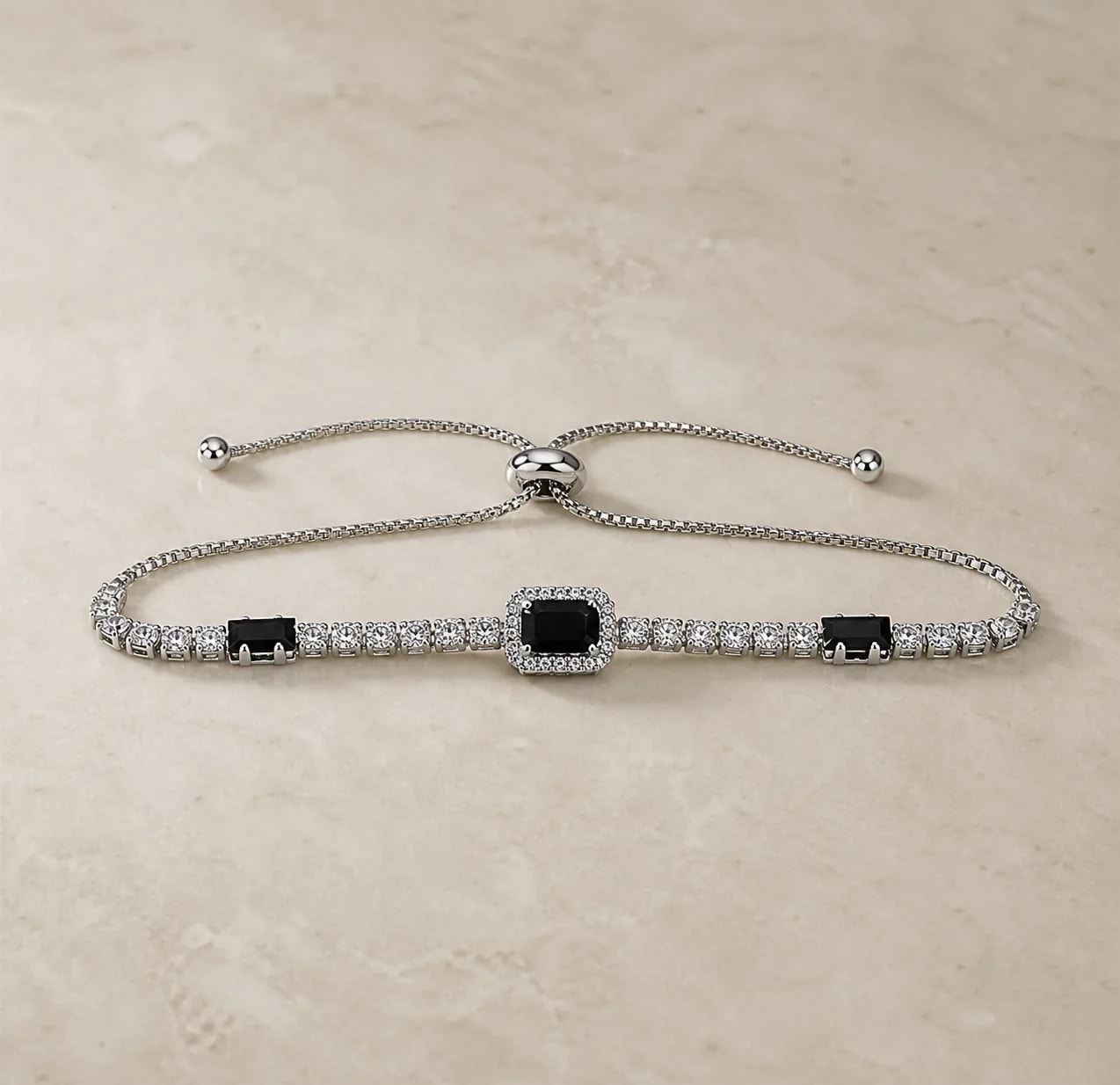 Royale Crystal Tennis Bracelet