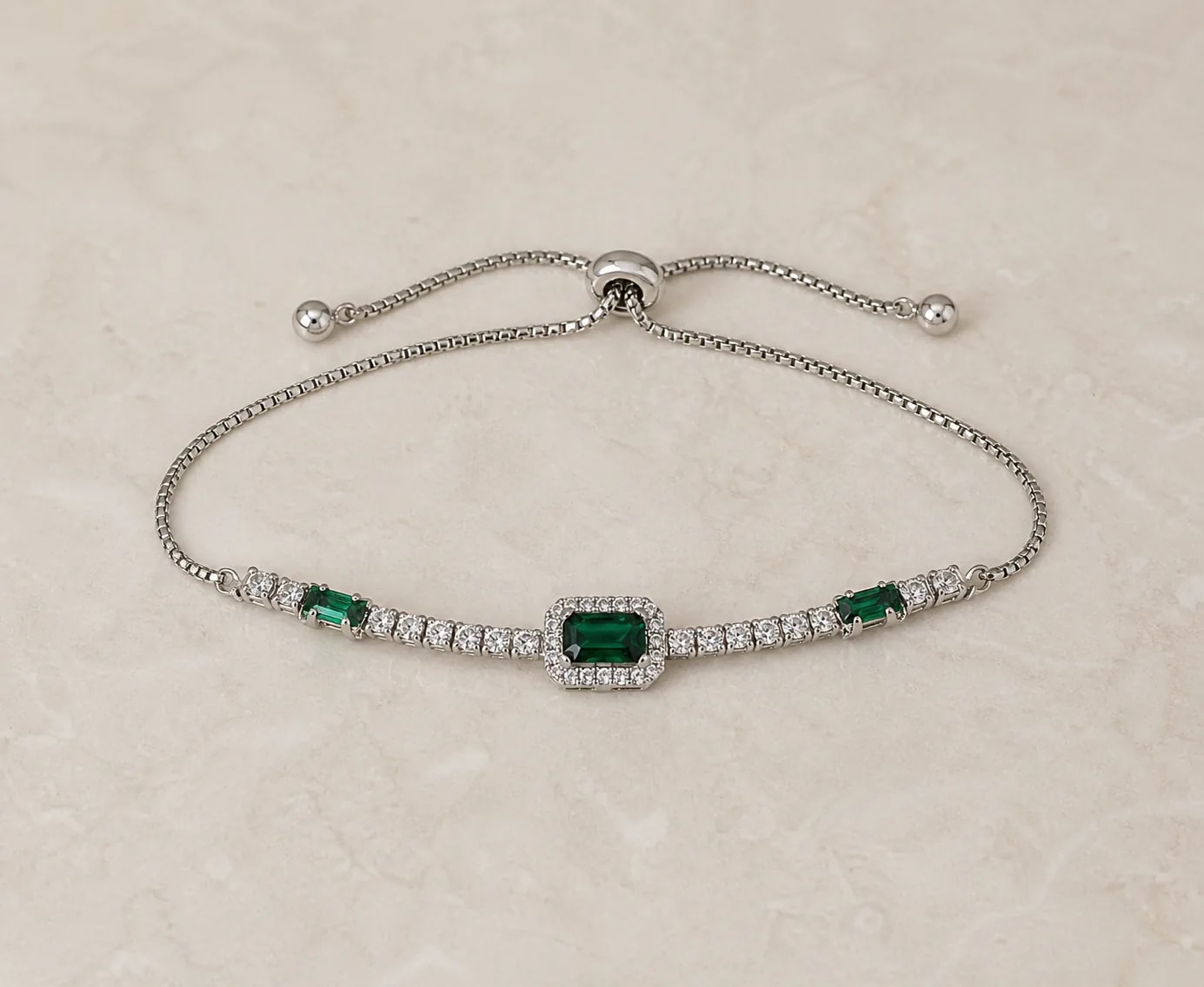 Royale Crystal Tennis Bracelet