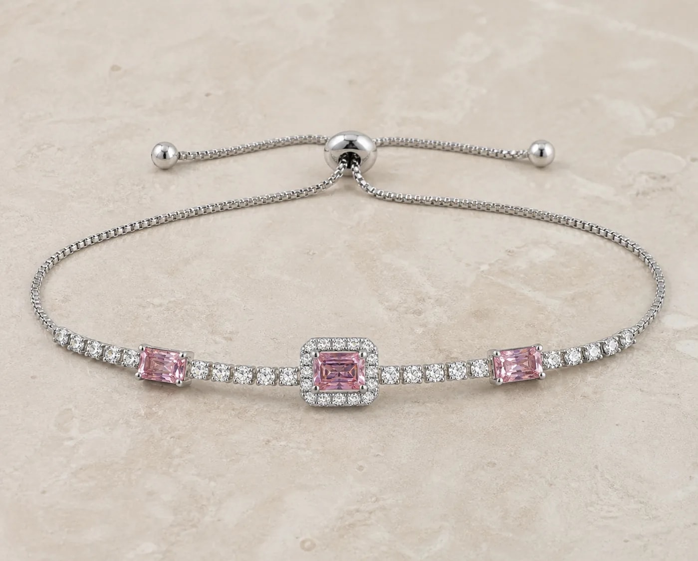 Royale Crystal Tennis Bracelet