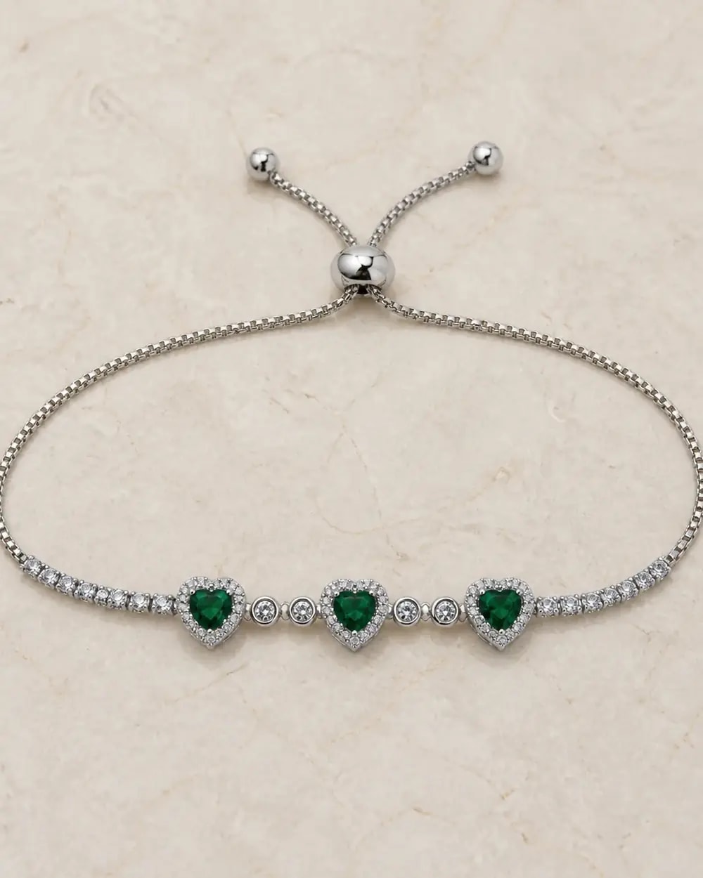 Eternal Heart Crystal Bracelet