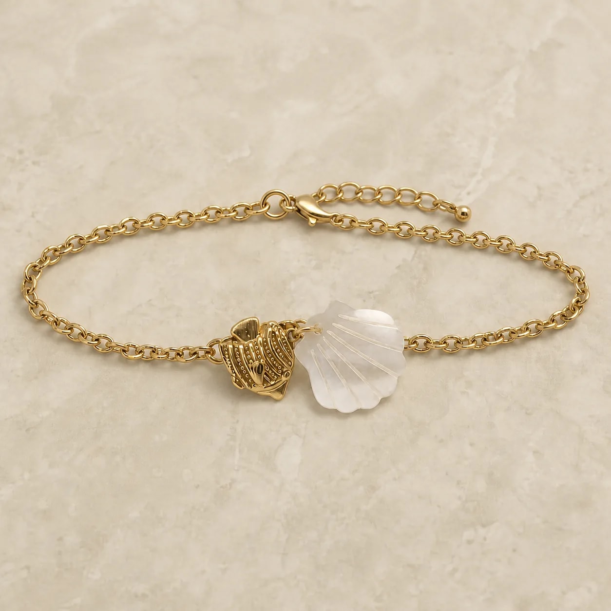 Golden Ocean Treasures Bracelet