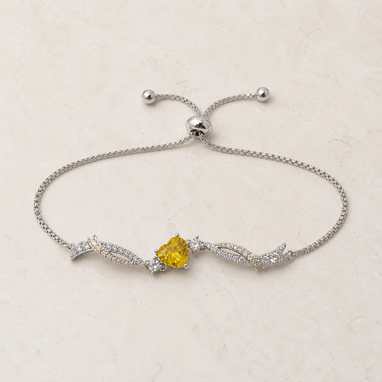 Heartvine Crystal Bracelet