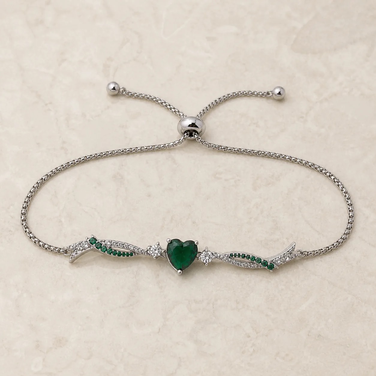 Heartvine Crystal Bracelet