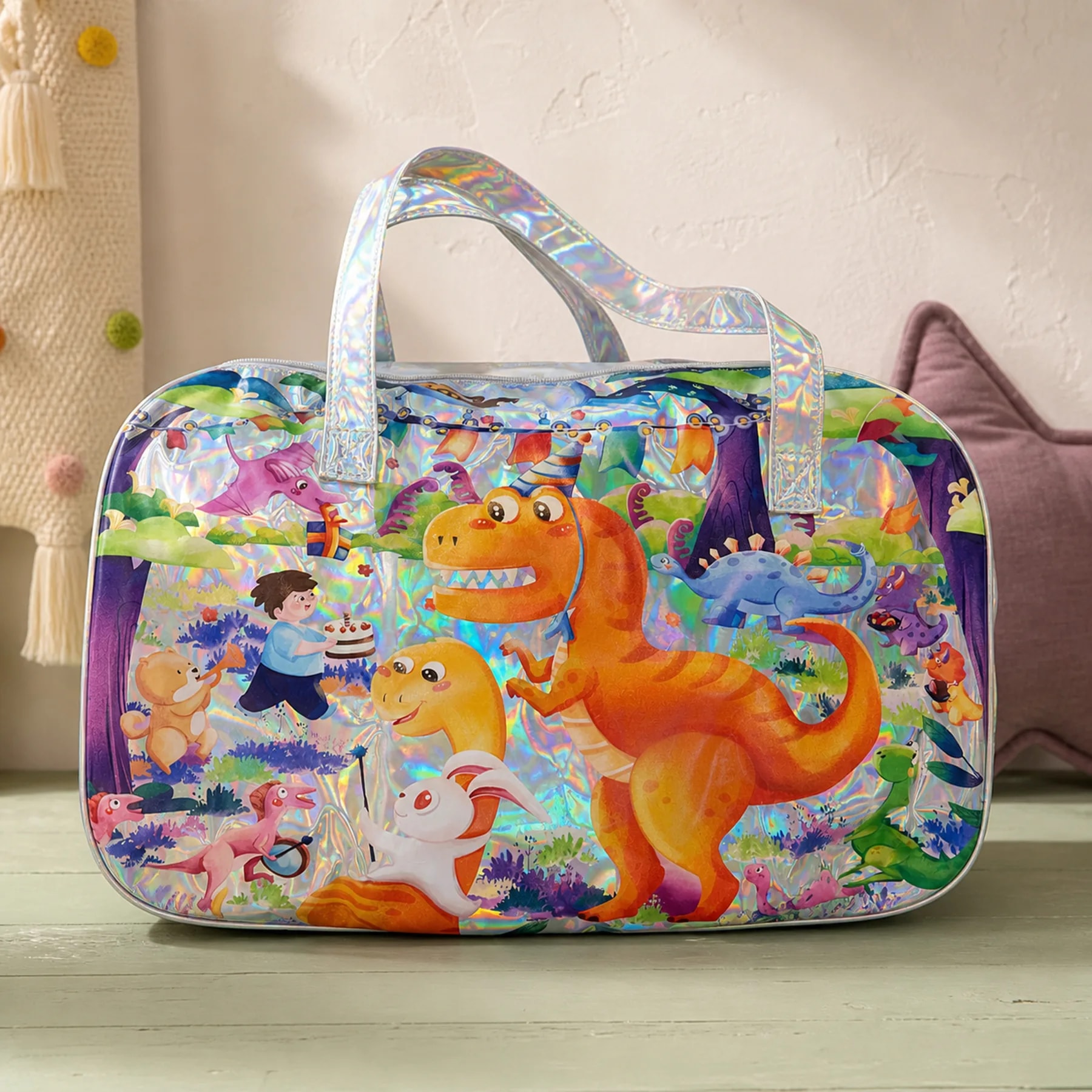 Holographic Kids Duffel Bag