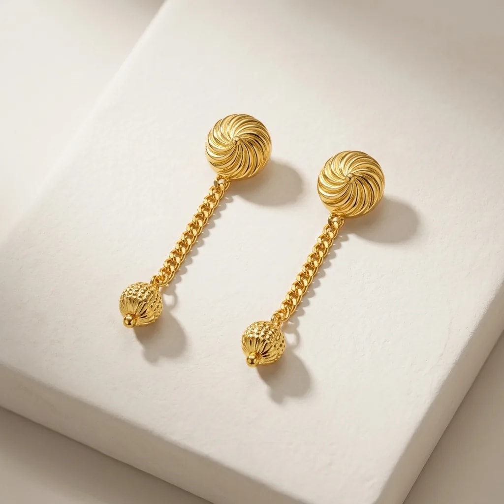 Sona Dori Gold-Toned Screw Back Drops