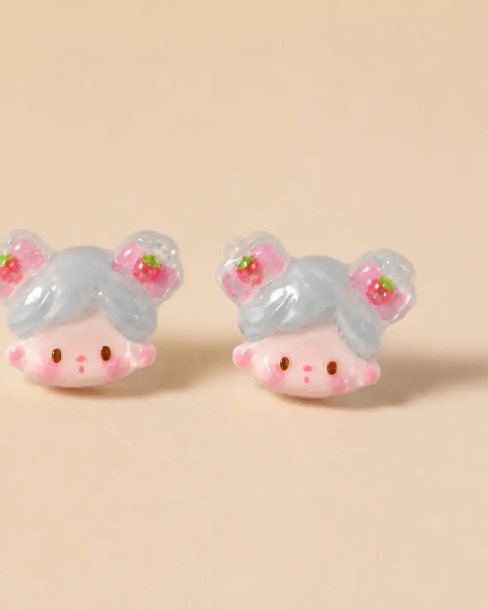 Petal Puff Studs