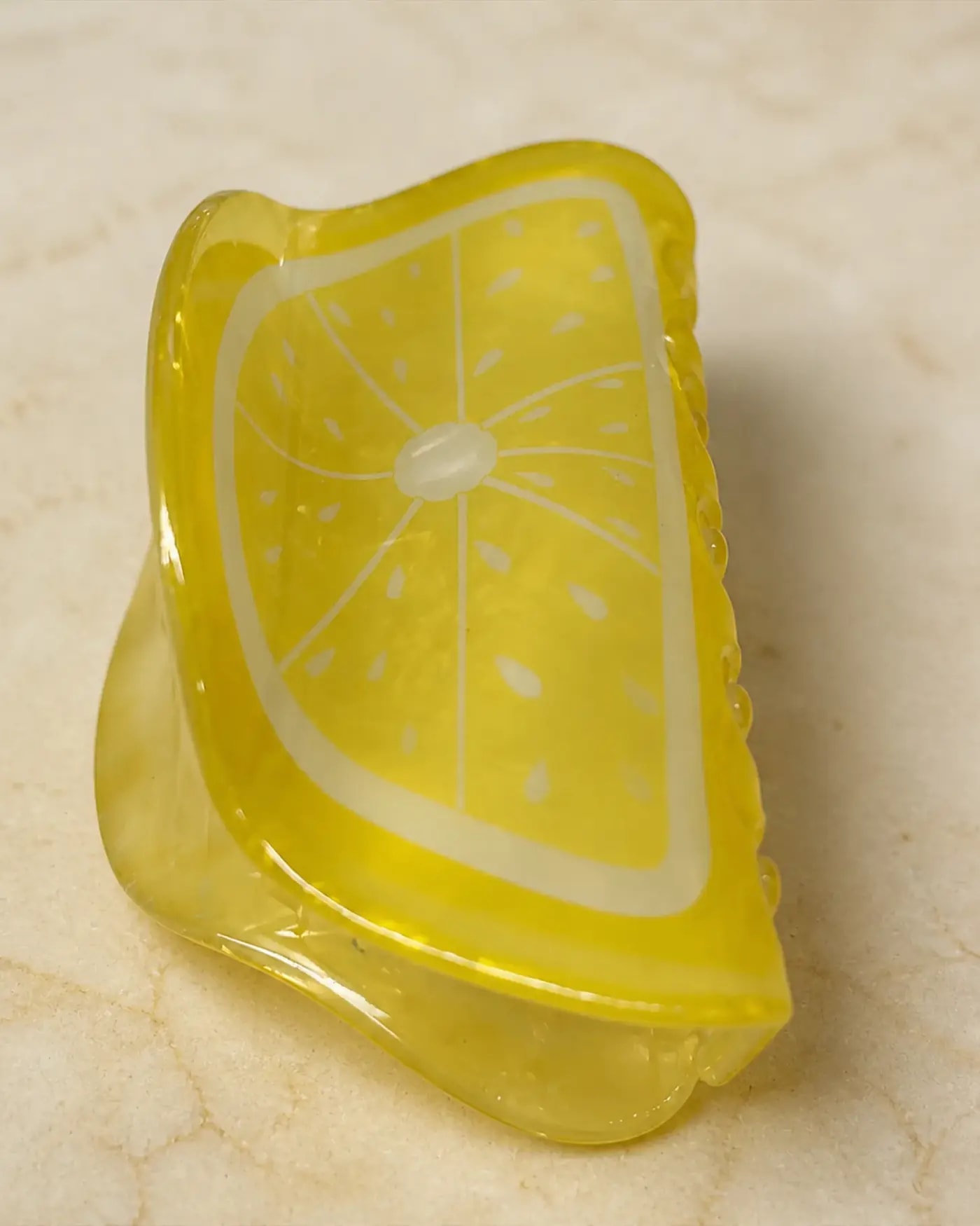Citrus Slice Hair Claw