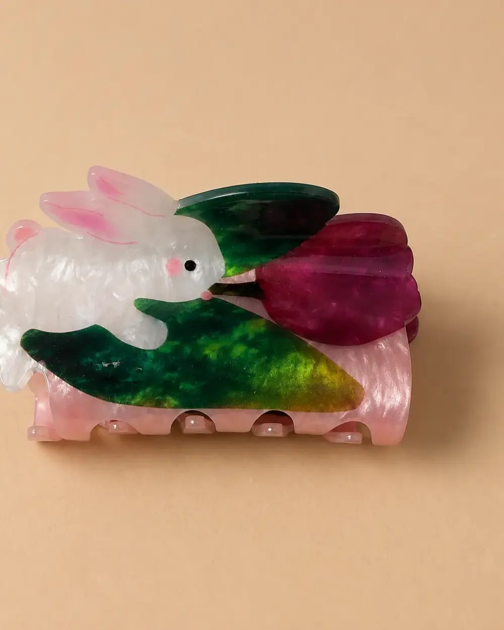 Classic Bunny Hair Claw Clip