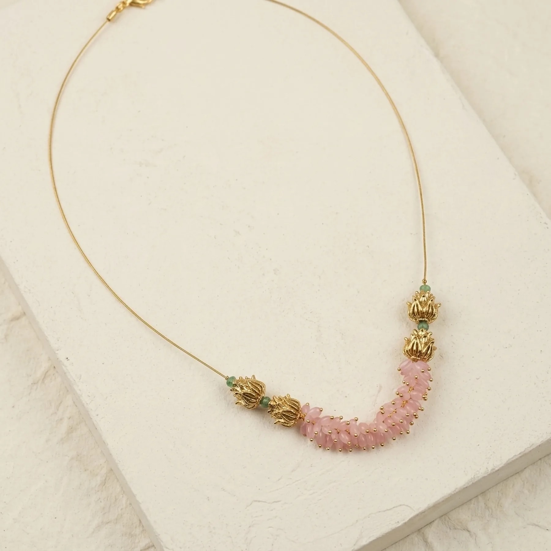 Lotus Guttapusalu Invisible Necklace