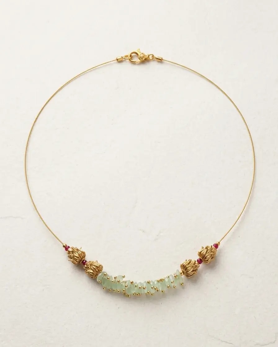 Lotus Guttapusalu Invisible Necklace