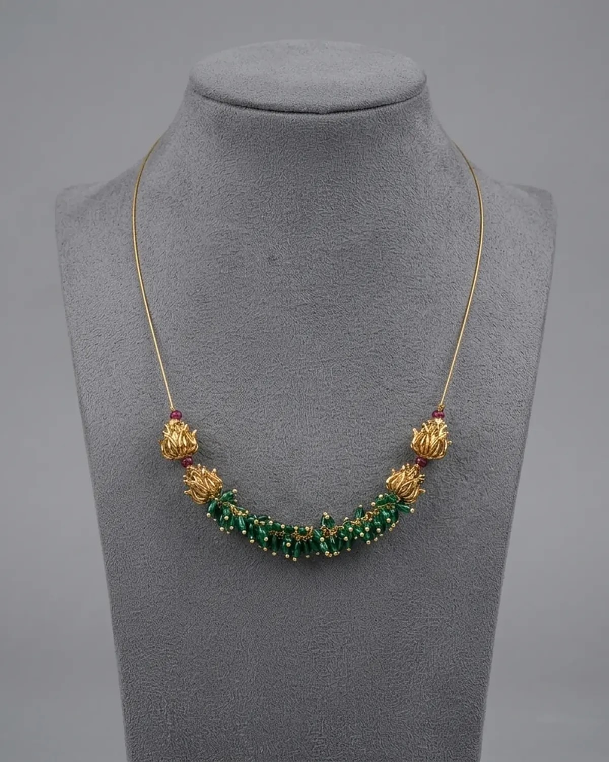 Lotus Guttapusalu Invisible Necklace