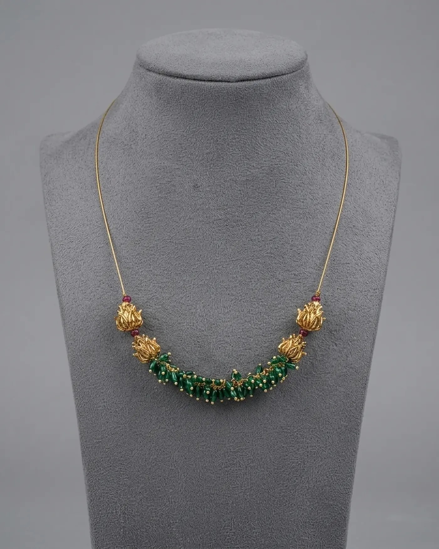 Lotus Guttapusalu Invisible Necklace