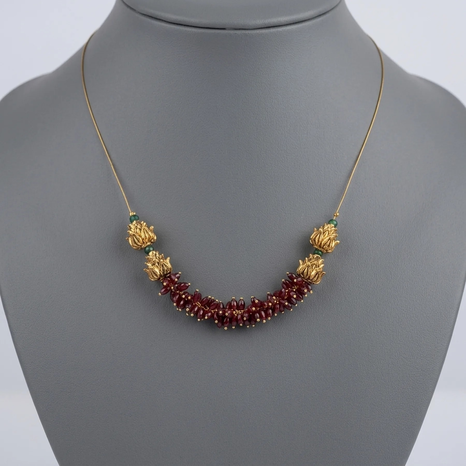 Lotus Guttapusalu Invisible Necklace