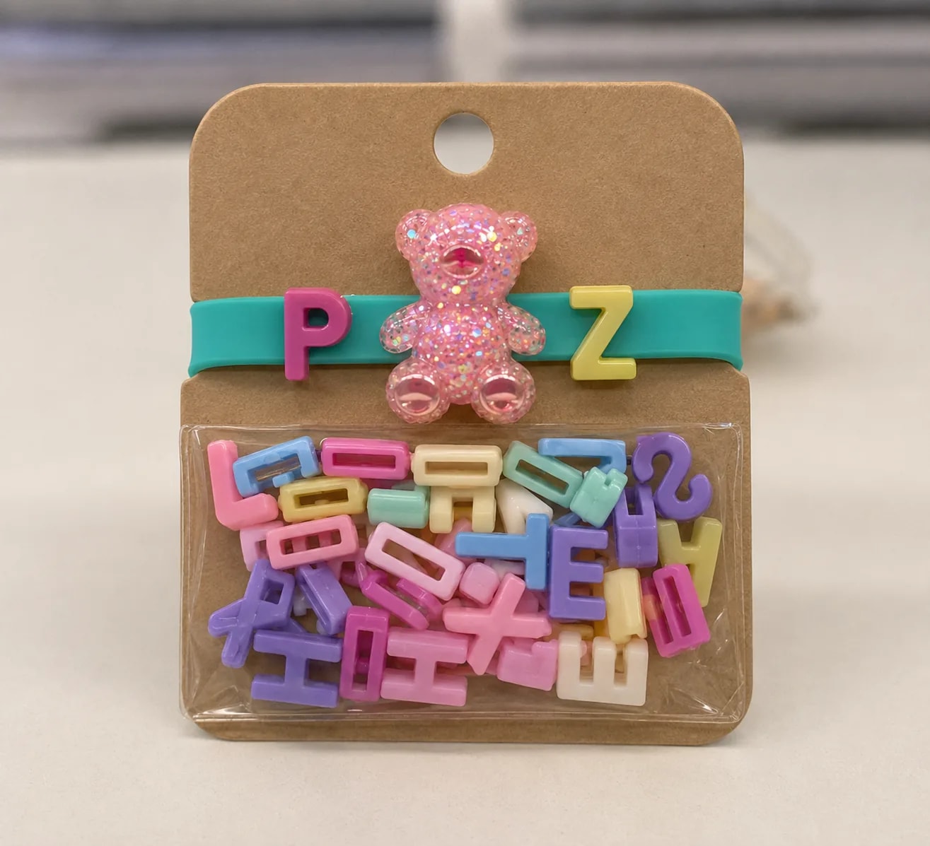 Handmade Creative DIY Alphabet Charm Bracelet Kit for Kids