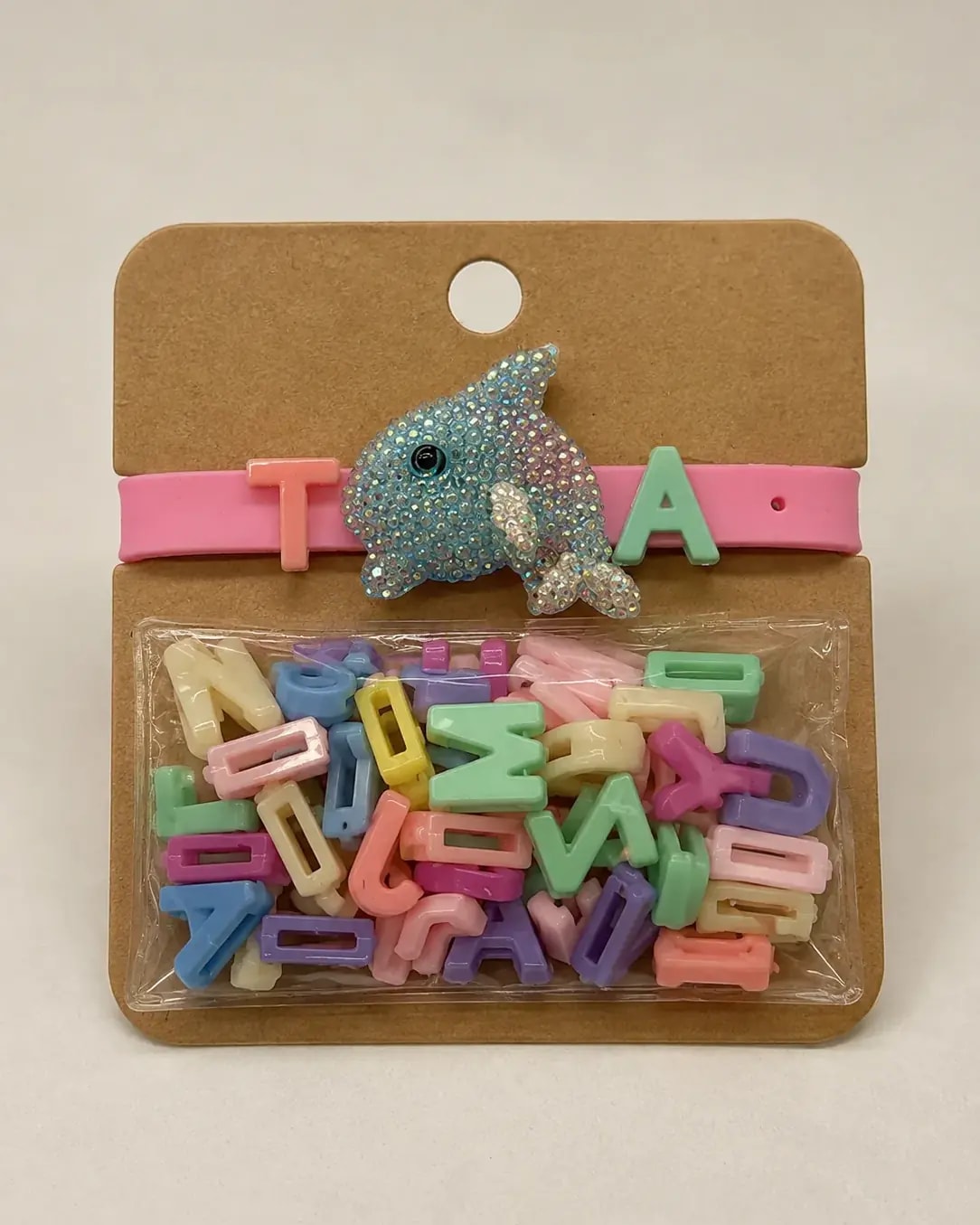 Handmade Creative DIY Alphabet Charm Bracelet Kit for Kids