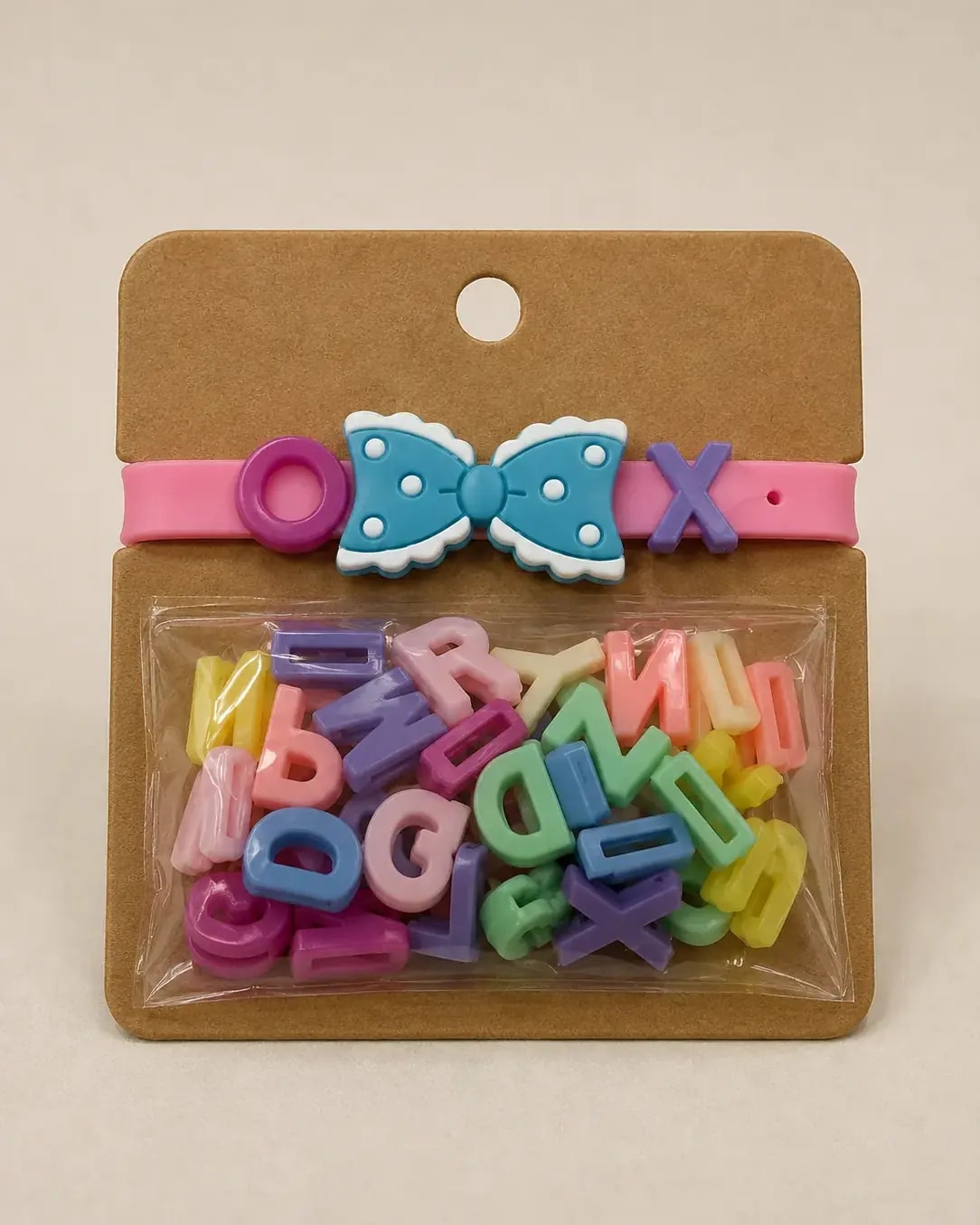 Handmade Creative DIY Alphabet Charm Bracelet Kit for Kids