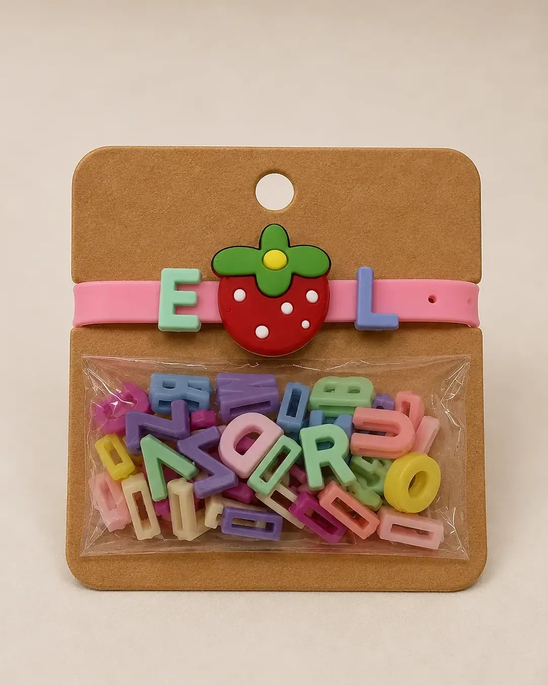 Handmade Creative DIY Alphabet Charm Bracelet Kit for Kids