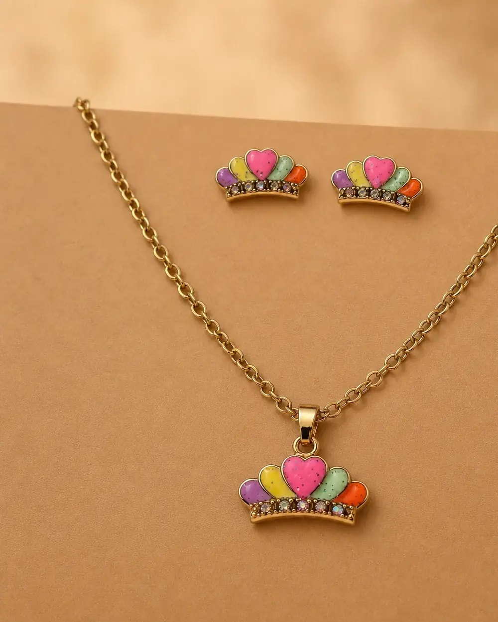 Twinkle Tiara Necklace set