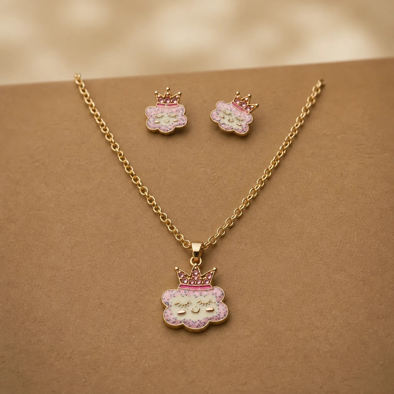 Enchanted kitty Necklace set