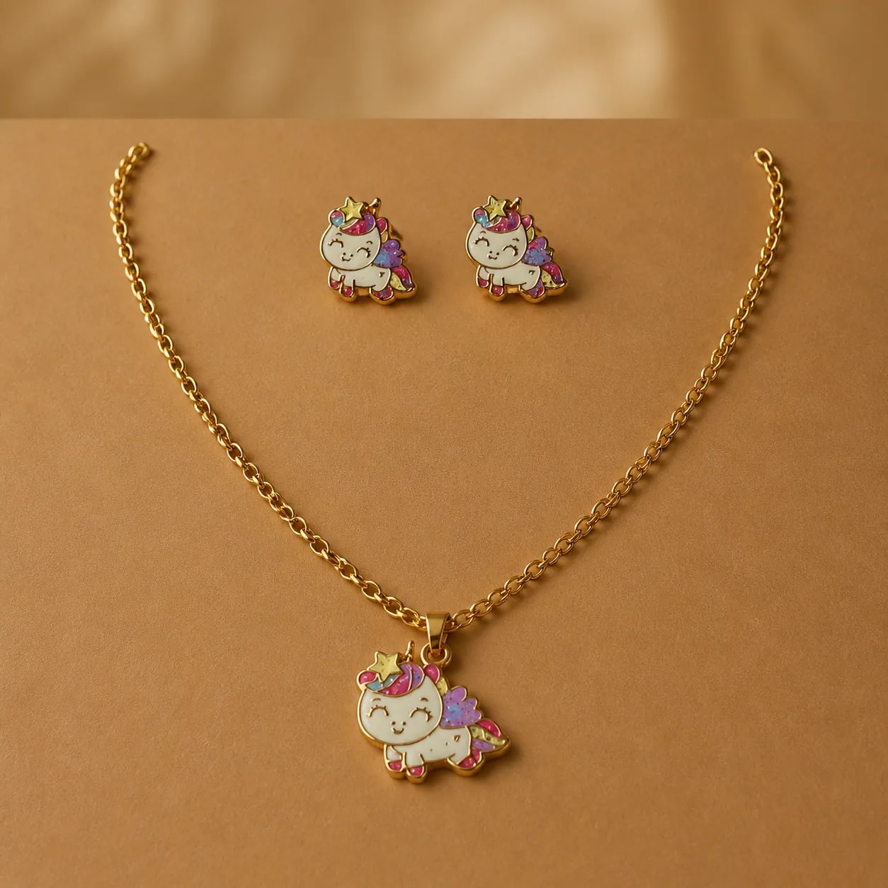 Magic Unicorn necklace set