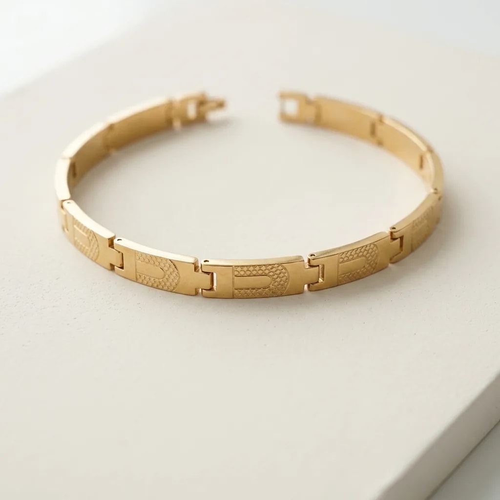Regal Heritage Link Gold Tone men's Bracelet