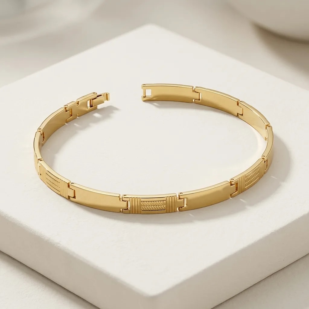 Aurelius Élite Link Gold tone men's lBracelet