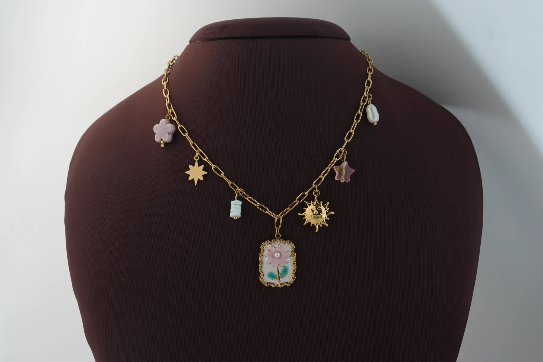 Blossom Garden Charm Necklace