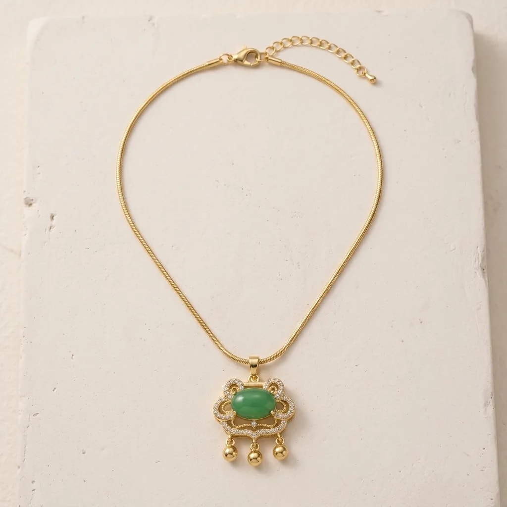 Verdant Royale Pendant Necklace
