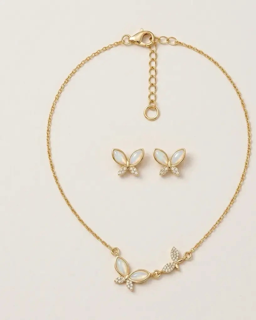 Butterfly Vine Jewelry Set