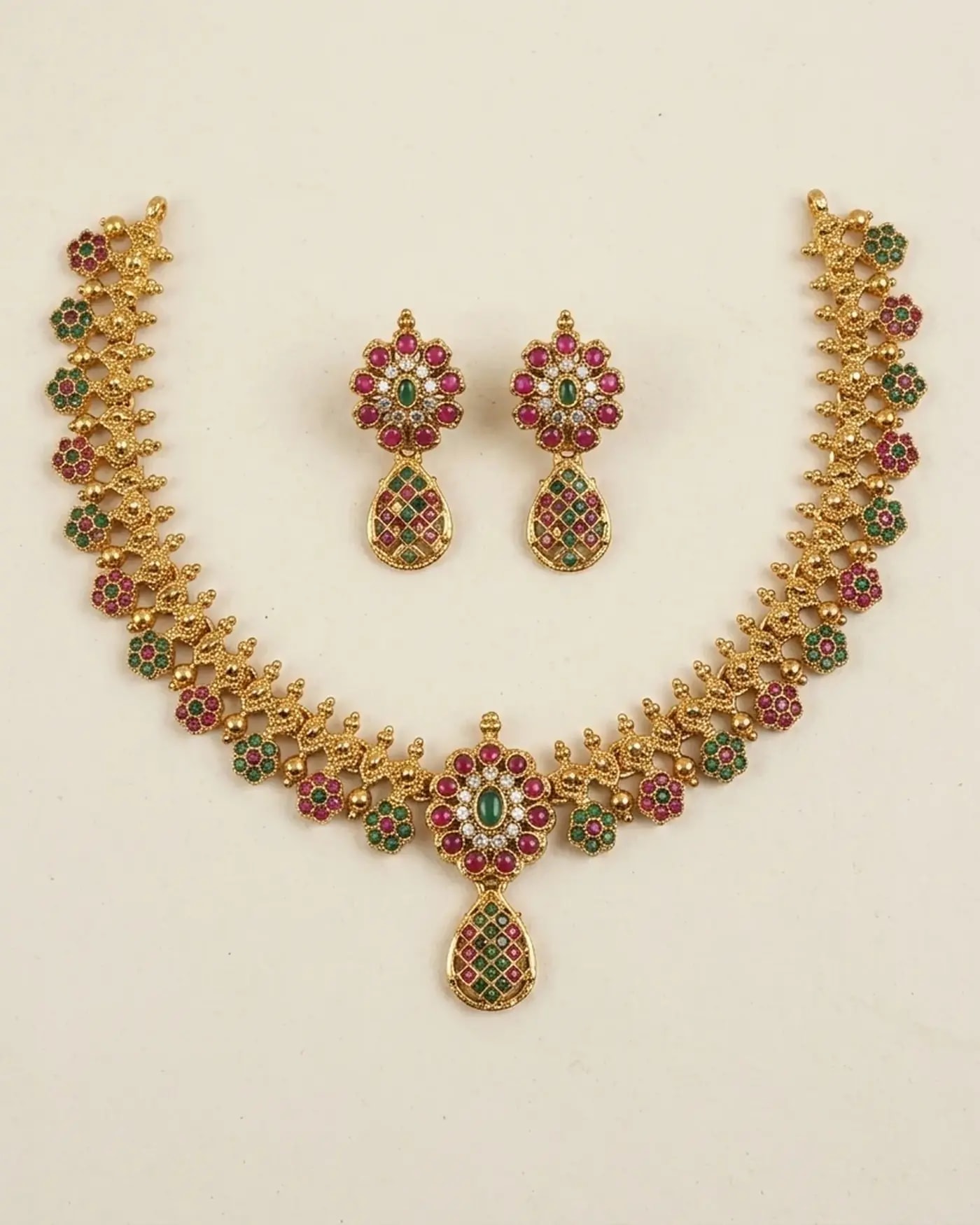 Virasat Antique Necklace Set