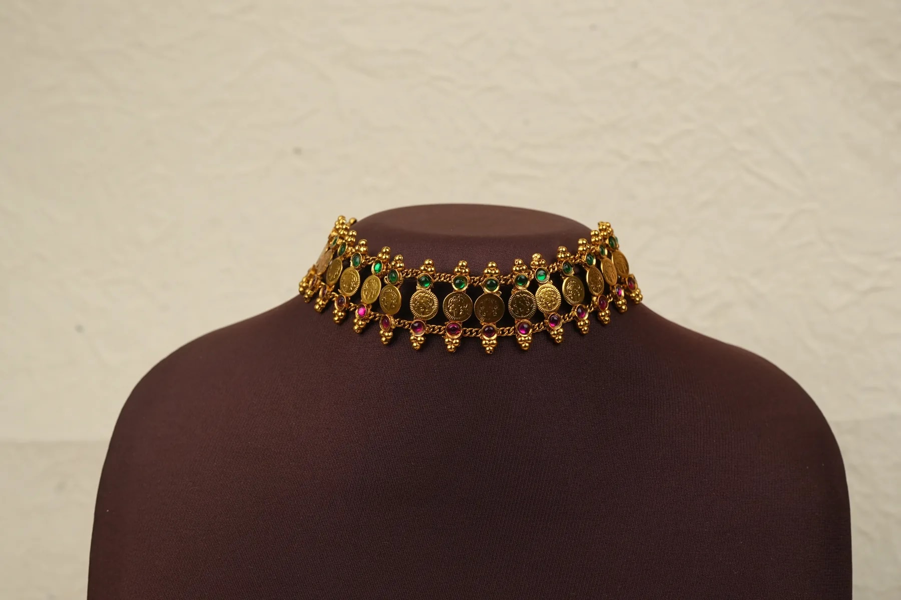 Lakshmi Heritage Kasu Choker Set