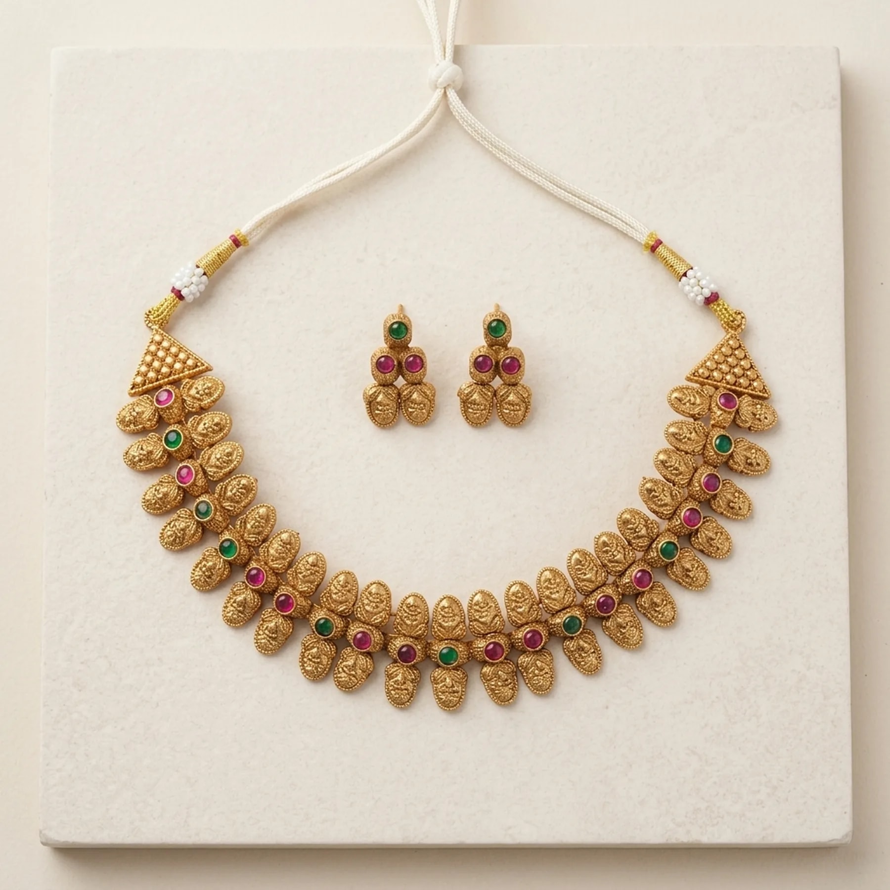 Antique Oval Heritage Choker Set