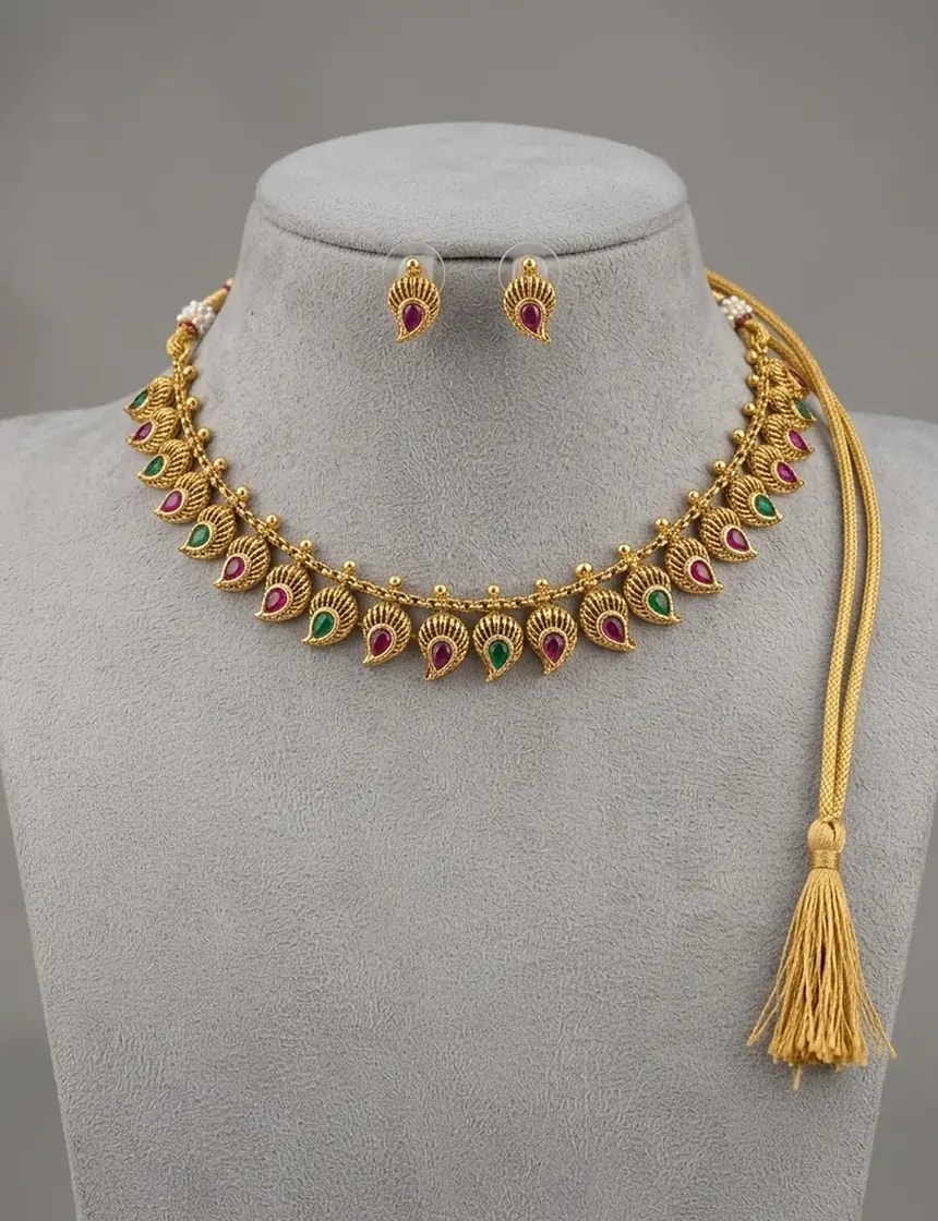 Antique Mango Necklace Set