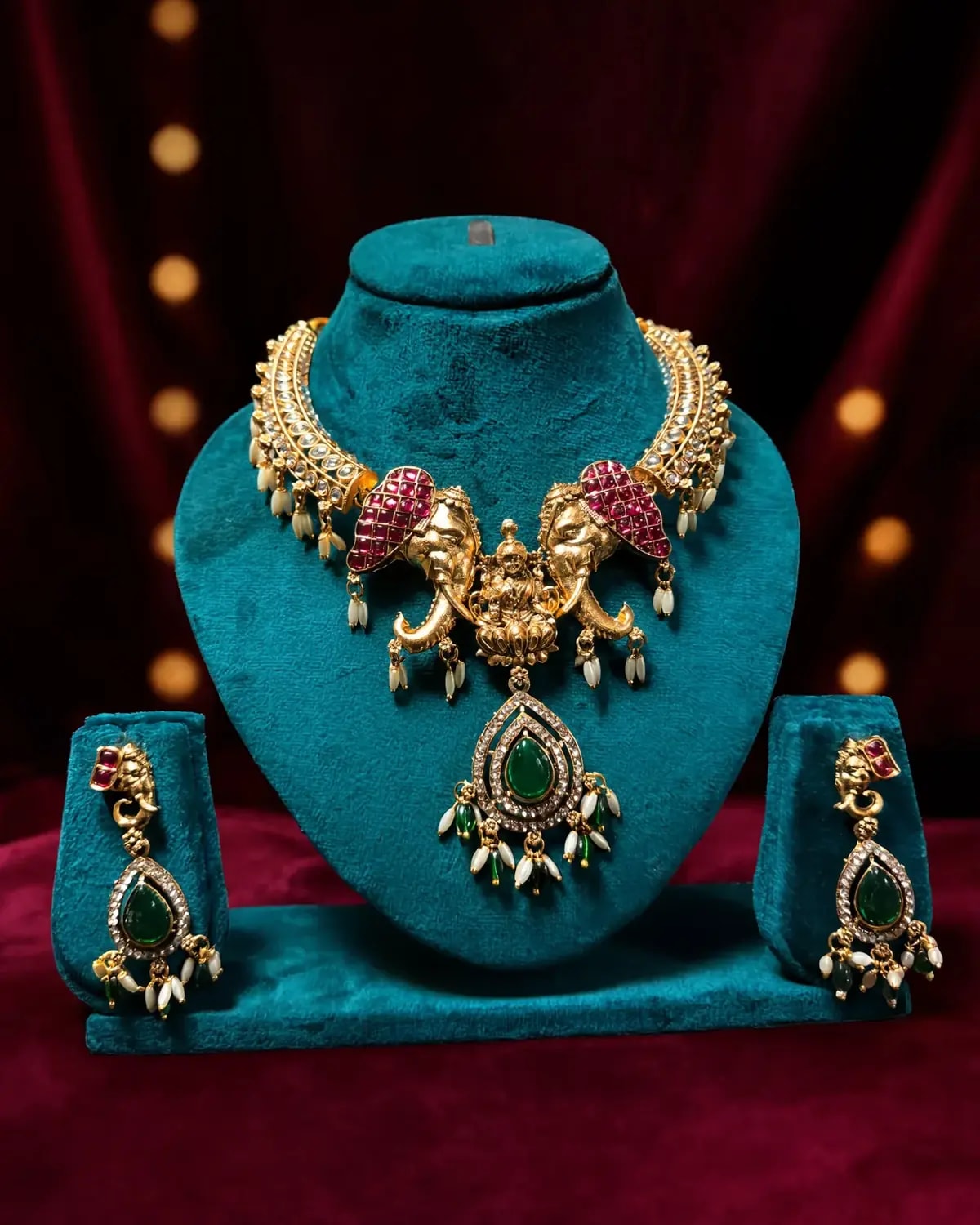 Gaja Alankara Necklace Set