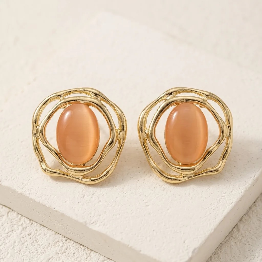 Orbit Luxe Statement Studs