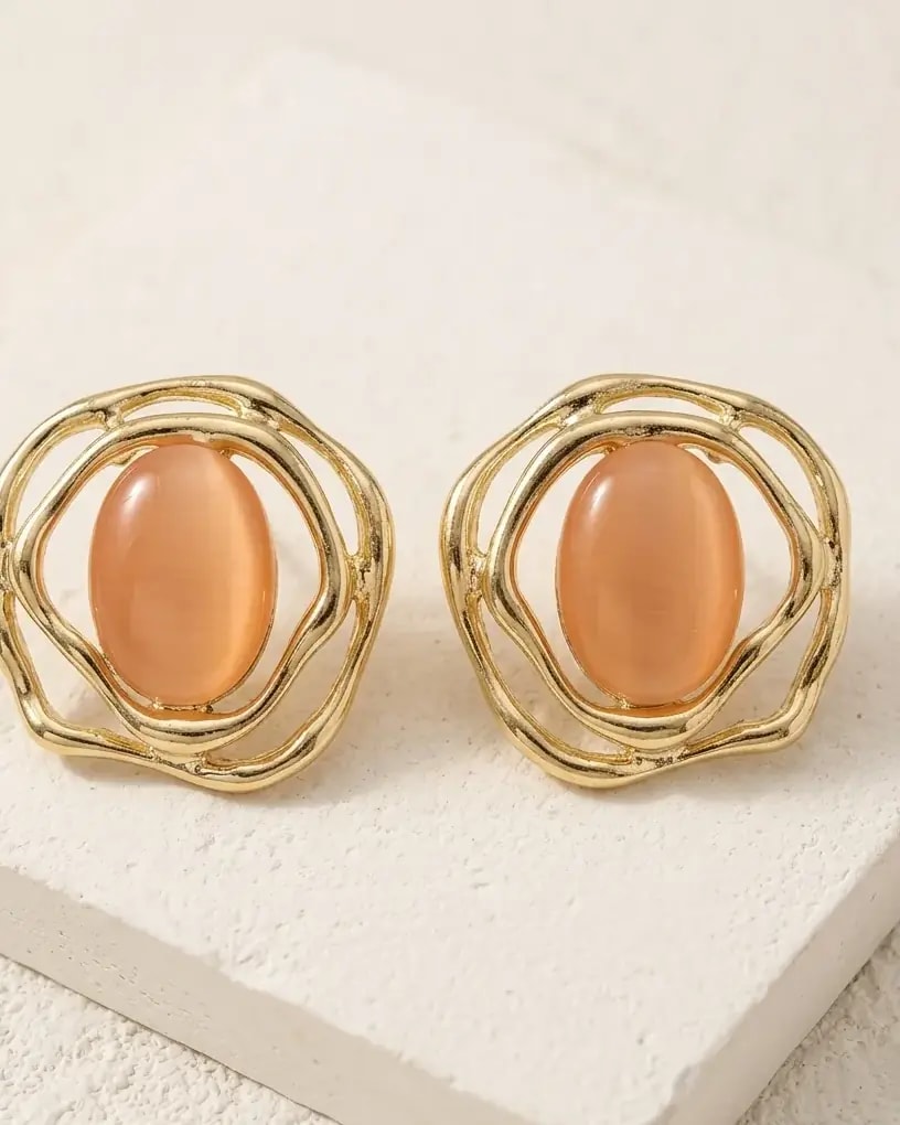 Orbit Luxe Statement Studs