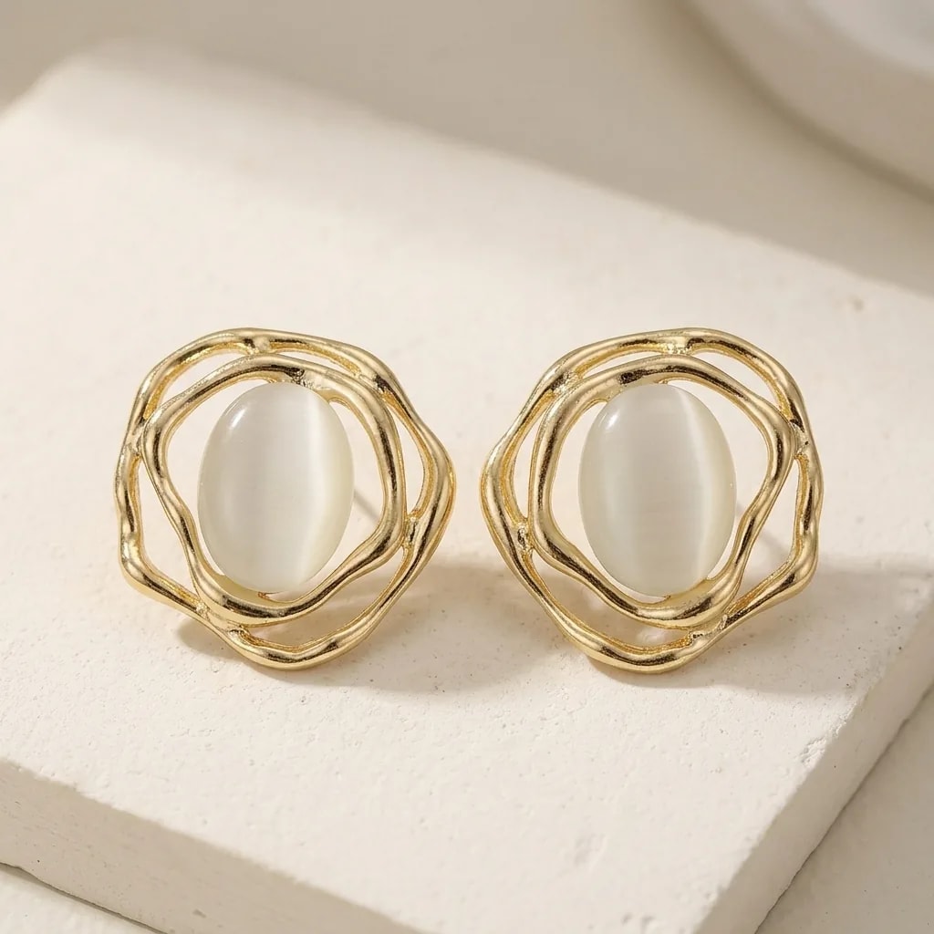 Orbit Luxe Statement Studs