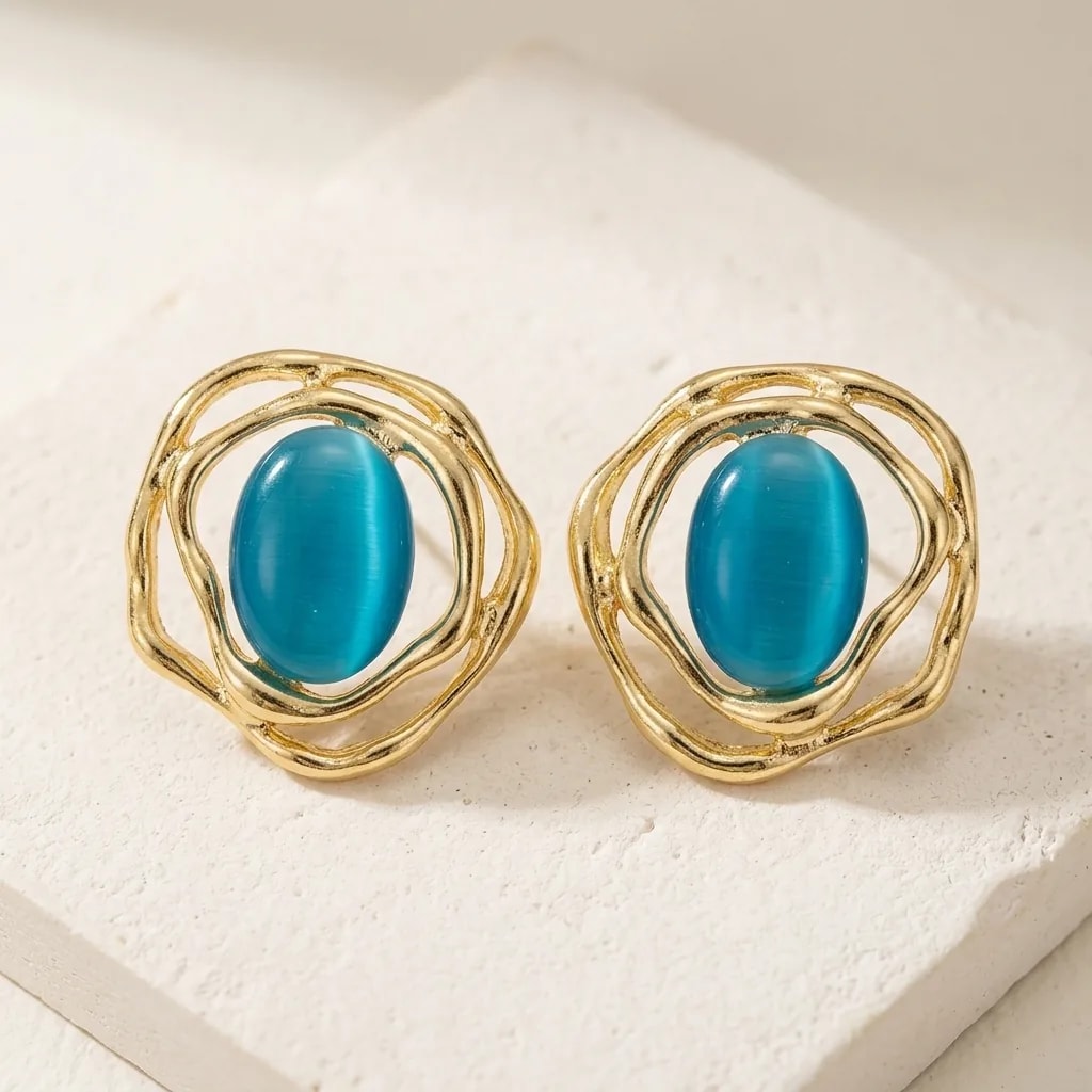 Orbit Luxe Statement Studs